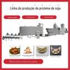 Equipamento Totalmente Automático de Proteína de Soja Hambúrgueres de Carne Vegetariana Equipamento de Processamento de Alimentos Linha de Produção de Proteína Texturizada de Tecido Vegetal