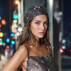 Los Accesorios Más Populares de Amazon Diadema Elástica de Pedrería Europea y Americana Sombrero de Pirata de Malla con Capucha Pañuelo Personalizado de Pedrería para Exteriores