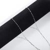 Corrente de aço inoxidável Jinyiyuan banho de vácuo em ouro 18K corrente torcida pulseira colar joias DIY boa retenção de cor