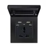 Comercio Exterior 86 Estilo Británico Estilo Europeo Universal Cinco Agujeros Estilo Americano Estándar Tailandés USB Delgado Impermeable Cubierta Enchufe Baño Anti-fugas