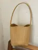 Bolsa Saco Tecida Super Quente Feminina 2026 Nova de Verão Versátil Retrô Bolsa de Ombro Bolsa de Braço Bolsa para Trabalho e Trajeto