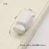 Manijas de Puerta de Gabinete de Cerámica Coloridas, Manijas Simples de Agujero Único con Forma de Caramelo para Gabinete, Armario, Cajón, Manijas de Tapa de Botella
