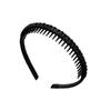 Faixa de Cabelo Plissada Infantil Mais Vendida no Exterior, Acessórios de Cabelo para Meninas, Faixa de Cabelo Denteada Antiderrapante, Rabo de Cavalo para Meninas