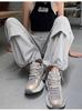 Pantalones Cargo Casuales con Remaches para Mujer, Nuevo Estilo Primavera/Verano 2026, Pantalones Holgados de Nailon de Secado Rápido, Pantalones Deportivos Casuales