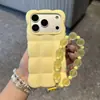 Funda estilo Ins nube de dopamina suitable para teléfono Apple 18 Pro Max, 17/16 con cordón, ventana grande para niñas