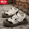 Sapatos Masculinos para Caminhada ao Ar Livre, Antiderrapantes e Resistentes ao Desgaste, Adequados para Trekking, Dirigir e Pescar, Estilo Slip-On