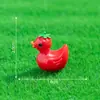Novedad Transfronteriza Patitos de Verdura Lindos, Accesorios de Decoración DIY para Paisajismo de Jardín, Pequeños Adornos de Micro-Paisaje