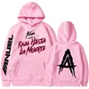 Comercio Exterior Talla EuropeaSudadera con Capucha de Rapper Anuel Aa