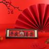 Adesivo de geladeira estilo chinês Ano da cobra Fuwa Deus da riqueza Cantitheon Festival da primavera Presente criativo festivo Adesivo magnético de desenho animado tridimensional