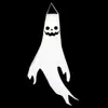 Decoração de Halloween Transfronteiriça Secador de Cabelo Fantasma Pingente Fantasma Luminoso LED Adereços de Layout para Local do Festival Fantasma