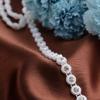 Nuevo Fabricante Venta al por Mayor Accesorios de Diamantes Galvanoplastia UV Cuentas de Conexión Alambre de Perlas para Vestido de Novia Joyería de Ropa de Diamantes Accesorios de Joyería de Diamantes