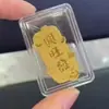 Adesivos de Celular Dourados Ouro Puro 2mg 999 Adesivos Dourados para Celular Princesa Por Favor Fique Rica e Saudável Adesivos Dourados Criativos Atacado