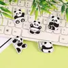 Broche de panda lindo estilo caricatura china, broche de acrílico, pegatina para funda de teléfono, accesorios y adornos DIY