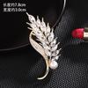 Broche spot atacado fonte de fábrica pino anti-luz corsage de alta qualidade terno feminino gola fixa acessórios de vestuário