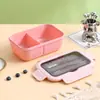 Lonchera que se puede usar en el microondas, Lonchera portátil para oficinistas y estudiantes, Cubiertos, Cuchara, Caja de almacenamiento de alimentos, Juego de grado alimenticio