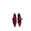 Zapatos planos bajos de punta estilo Chanel para mujer, nuevos 2026, elegantes y versátiles, zapatos de boda franceses