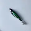 Anzol de Madeira para Camarão e Lula, Rolo de Pano para Anzol de Lula, Peixe Laser de Barriga Redonda, Camarão de Madeira Luminoso, Anzol de Lula, Camarão Laser Colorido