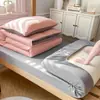 Juego de sábana y funda de edredón para dormitorio de estudiante universitario, algodón puro, 0.9m para camas individuales, juego de sábanas ajustables de 1.5m para literas