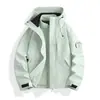 26 Jaquetas Populares para Primavera, Outono e Inverno, Jaqueta Softshell Esportiva Unissex à Prova de Vento para Montanhismo e Caminhada