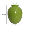 Vaso de Cerâmica Rachada Gelo Cor Clara Sala de Estar Mesa de Jantar Arranjo de Flores Luxo Leve Nicho de Alto Padrão Decoração de Casa Vaso
