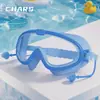 Gafas de Natación para Niños Niños, Impermeables, Antivaho, Alta Definición, Marco Grande, Gafas de Natación Profesionales para Niños de 3 Años, Gorros de Natación al por Mayor, Protección Ocular para Baño