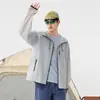 Ropa de Protección Solar de Seda de Hielo para Hombre 2026 Nuevo Estilo Ultra Delgada de Verano Fresca y Transpirable Anti-UV Exterior Ropa de Protección Solar de Alta Gama