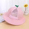 Sombrero de Pescador para Niños para Mujeres y Hombres Estilo Coreano Hecho a Medida Sombrero Amarillo Pequeño Estilo Japonés Sombrero de Bola Pequeña Hecho a Medida Sombrero para Estudiante de Jardín de Infancia y Escuela Primaria