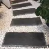 Degraus de Pedra Azul para Gramados de Jardim, Pedras Naturais para Pavimentação de Pátios, Pedras de Passagem Externas para Vilas