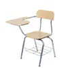 Silla de entrenamiento, silla de conferencia plegable con tablero de escritura, respaldo de malla, silla de oficina para conferencias, asiento de estudio, ergonómica