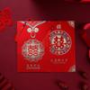 Convites de Casamento com Borlas 2026, Convites de Casamento, Convites de Casamento Criativos, Convites Dourados Estilo Chinês, Convites Foscos