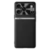 Adecuado para iPhone 17 Pro Max, funda protectora de cobertura total, accesorio para teléfono móvil, carcasa de cuero liso líquido