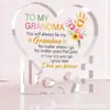 Ornamentos de Acrílico Transfronteiriços, Artesanato Personalizado, Decorações de Mesa, Dia das Mães, Dia dos Pais, Halloween, Presentes de Natal