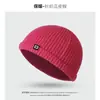 Gorro de Tricô Fino Sem Aba para Homens e Mulheres, Gorro Estiloso para Primavera e Outono, Gorro Tipo Crânio, Chapéu para Clima Frio, Chapéu de Lã