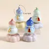 Cerâmica Giratória Esmalte de Cristal Pequena Cabaça Decoração Criativa de Mesa Ornamento Cerâmica de Jingdezhen Carro Giratório Decoração