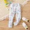 Ropa para niños pantalones para niños 2024 Navidad niños niñas dibujos animados estampado completo pantalones leggings Amazon suministro de primera mano al por mayor