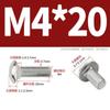 Pernos de Carruaje 304 M6-M12 Acero Inoxidable Cabeza Semiredonda Cuello Cuadrado Pernos Marco de Puente M4M5M8M10 Pernos de Estructura de Acero