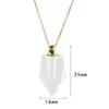 Colgante de Botella de Cristal de Color Cortado a Mano, Botella de Vidrio Multicolor, Botella de los Deseos para Aceite Esencial, Colgante de Collar de Acero de Titanio Cinabrio