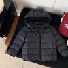 Chaqueta de plumón para niños y niñas, ropa de invierno para bebés y niños pequeños, abrigo con capucha de plumón de pato blanco, estilo infantil moderno, a prueba de frío