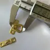 30*22 fecho de fivela de ferro amarelo caixa de madeira fivela de caixa fivela de caixa escura fivela de caixa de presente embalagem de caixa de brocado fivela de ferro