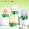 Notas Adhesivas Deli New Sai Flower Papel Adhesivo Estético de Alto Valor Notas Adhesivas Desprendibles Pegatinas para Diarios Coloridas