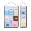 Bolsa de Almacenamiento de Tela para Colgar en la Pared, Montaje en Pared, Organizador Detrás de la Puerta, Bolsa de Tela para Colgar en la Pared de Dormitorio, Bolsa de Almacenamiento Multiusos