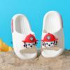 Zapatillas de verano para niños con dibujos animados del equipo Wangwang, para el baño en casa, antideslizantes, para uso exterior, para niños de talla mediana y grande.