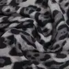 Lenço Europeu e Americano Transfronteiriço Outono e Inverno Novo Elemento de Estampa de Leopardo Pequeno Veludo de Leite Tecido Tendência Lenço Versátil Lenço de Cabeça Xale