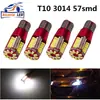 Lâmpada LED automotiva 12V 24V de Corrente Constante T10 3014 57smd Luz de Porta Decodificação Indicador de Largura LED para Carro