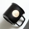 Suministro de fábrica Taza retro estilo Xingba con logotipo de bronce Taza de cerámica Venta al por mayor Se puede configurar
