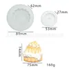 Molde Squishy de Caña Cremosa Temática de Comida, Dos Estrellas, Muñeco de Dibujos Animados, Juguete Squishy para Aliviar el Estrés DIY, Molde de Silicona