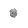 Fresco e radiante! Anel de dedo indicador borboleta oval flor zircônia nicho alta qualidade joia de mão moda luxo leve para mulheres