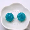 20MM Bola de Broca de Gelatina Contas de Broca Bola de Broca de Resina Contas Corrente de Celular Pendurada no Carro Acessórios de Joias Contas