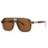 2026 Gafas de Sol Estilo Nuevo Espejo Hombres Mujeres Cuadradas Gafas de Sol para Mujer Venta al por Mayor 26105