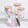 Nuevo frasco de vidrio para velas de 300 ml, galvanizado, chapado iónico, de colores, botella de vidrio spot, taza para velas de aromaterapia